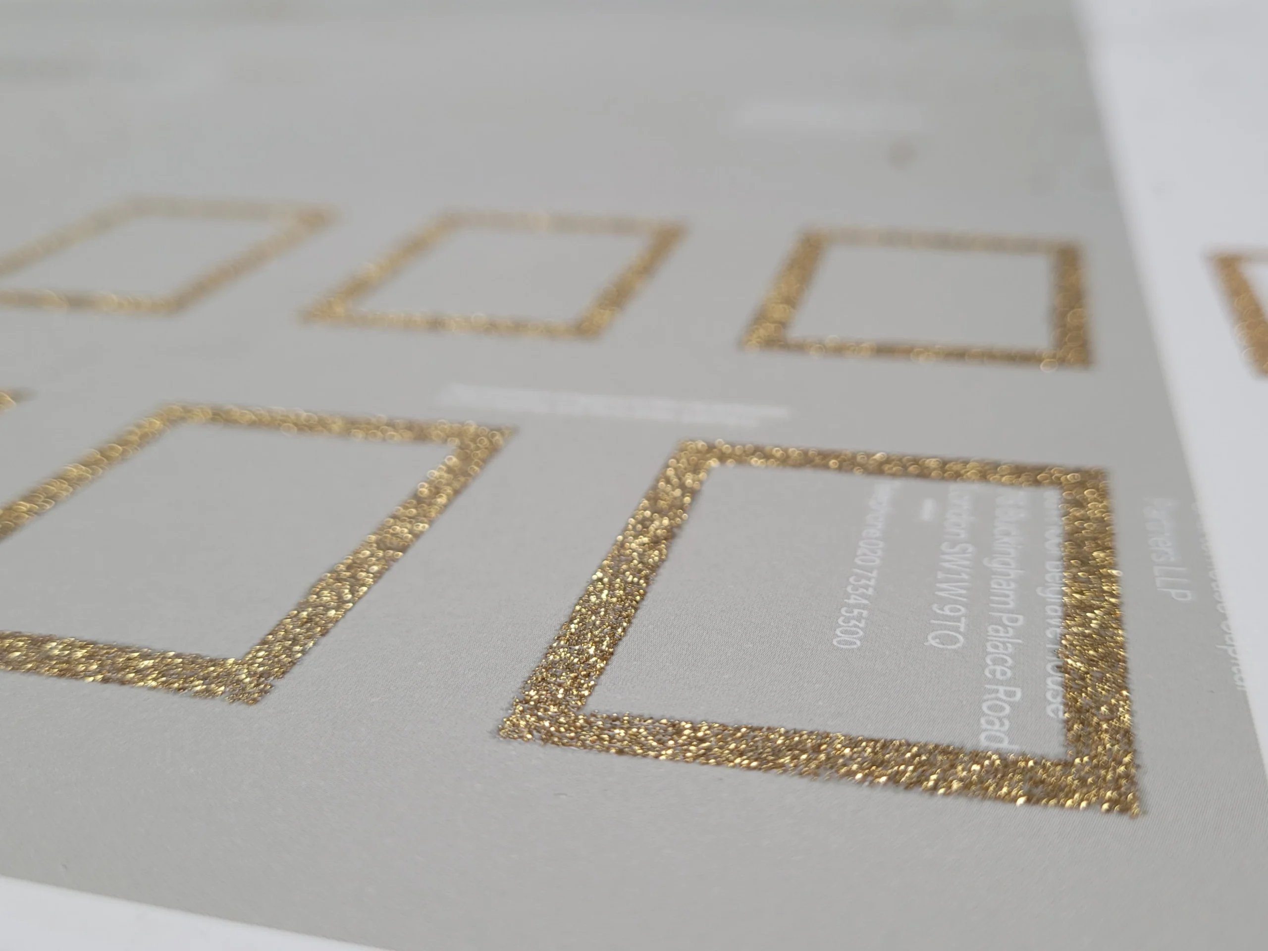 Embossing services available from Slik Screeners