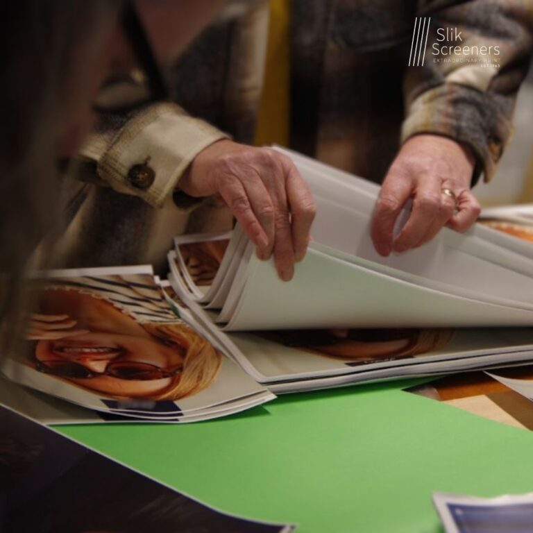 Slik Screeners offer large-format printing services to clients