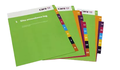 Printed tabbed dividers